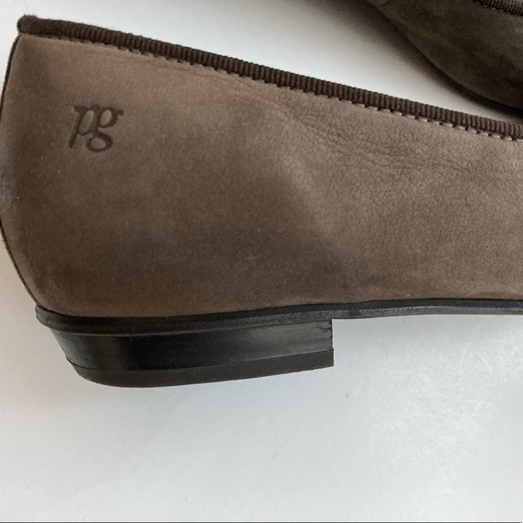 Leather flats Paul Green ballet flats handmade shoes ballet flats bow flats 8.5 - Picture 5 of 7